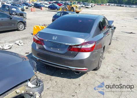 2017 Honda Accord Ex-L V6 из США, поврежденный, VIN 1HGCR3F8XHA024184